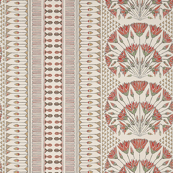 Cairo, Coral Wallcoverings | Thibaut