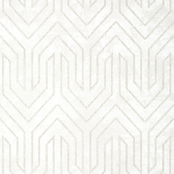 Colburn Chevron - Neutral Wallcovering | Anna French