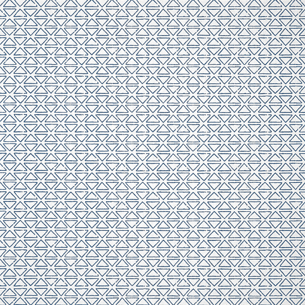 Pyramid, Navy on White