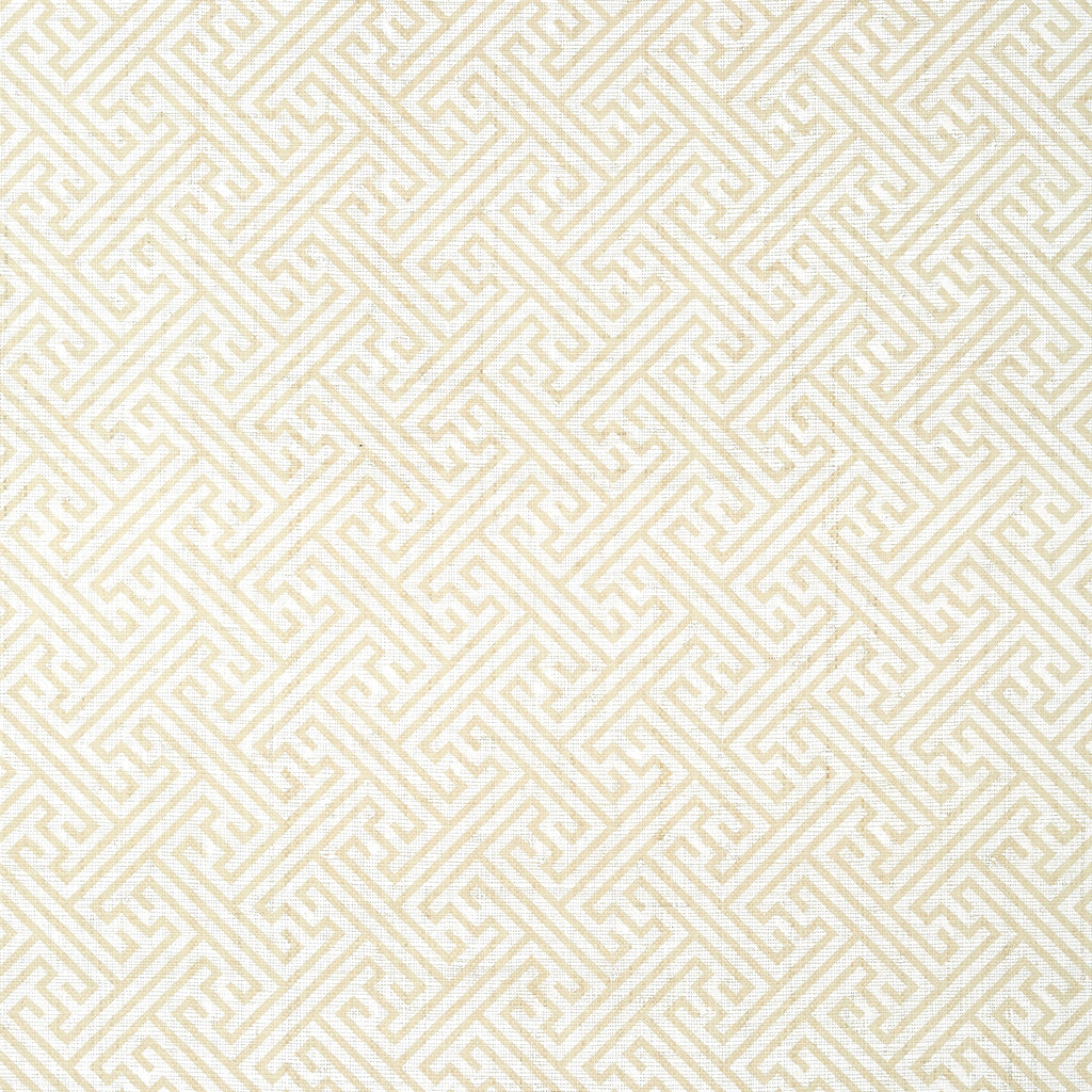 CHARLOTTE RAFFIA - White on Natural Wallcovering | Anna French