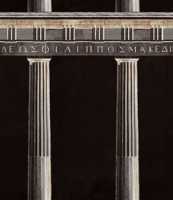 Athena - Anthracite Wallcovering | Mind the Gap