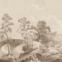 Savery Mural, Sepia