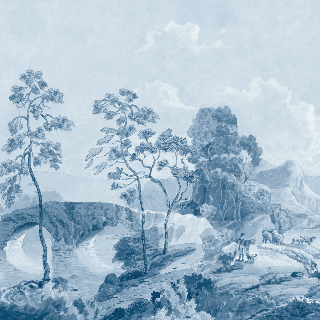 Savery Mural, Blue