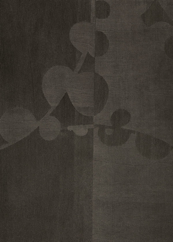 Ajiro Vineyard Ash - Charcoal Wallcovering | Maya Romanoff