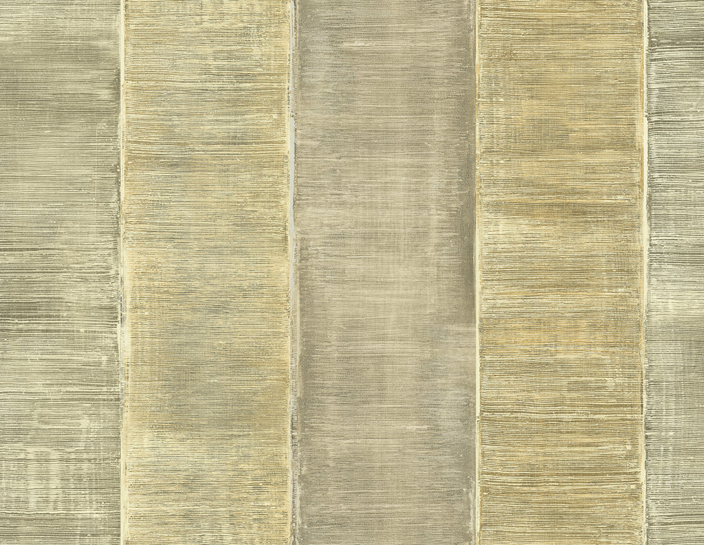 Malibu Kepler Stripe Wallpaper - Transitional Stripe - Antique Gold | Malibu Wallpaper