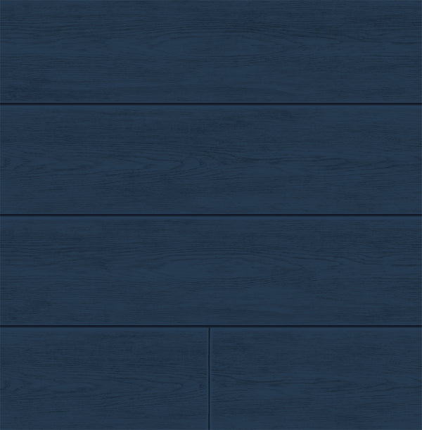 Malibu Ps Coastal Blue Shiplap Coastal Wood - Coastal Blue | Peel and Stick Removable Wallcovering