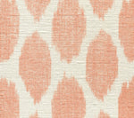 Adras, Orange on Silk Matka