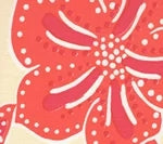 Magenta Orange on Cream