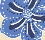 Multi Blues on Cream