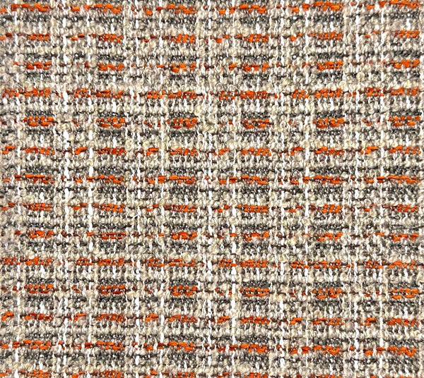 Coconut - Tangerine | Commercial Fabric | Los Angeles Fabrics