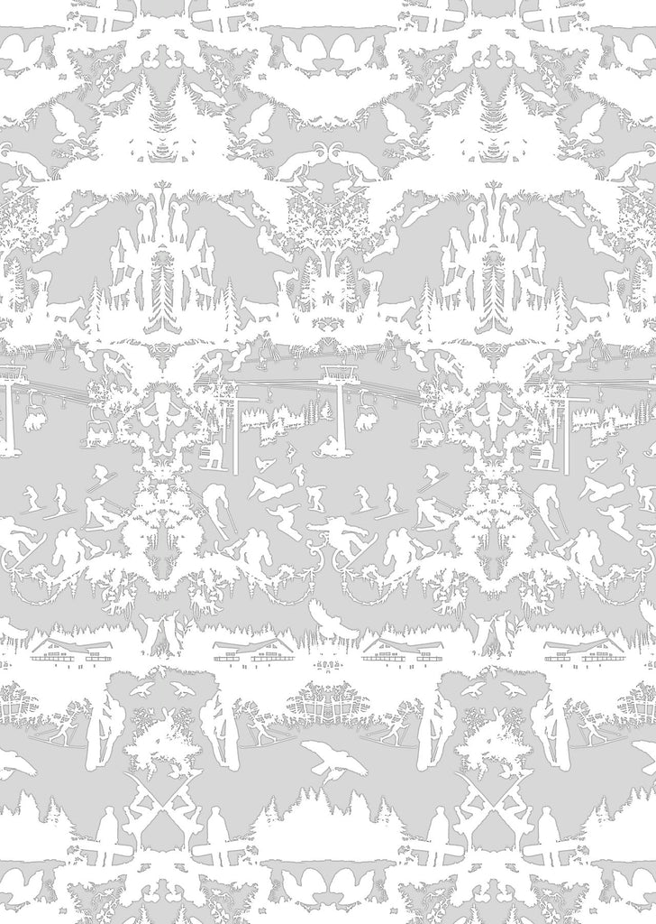 Alpine Toile Grey