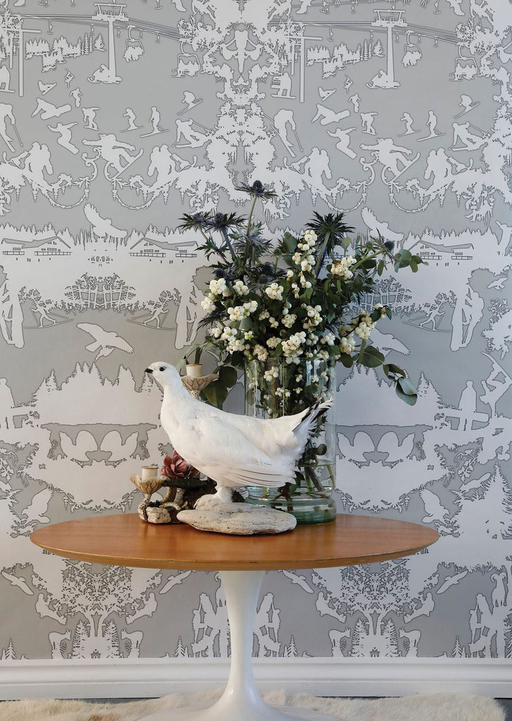 Alpine Toile Grey