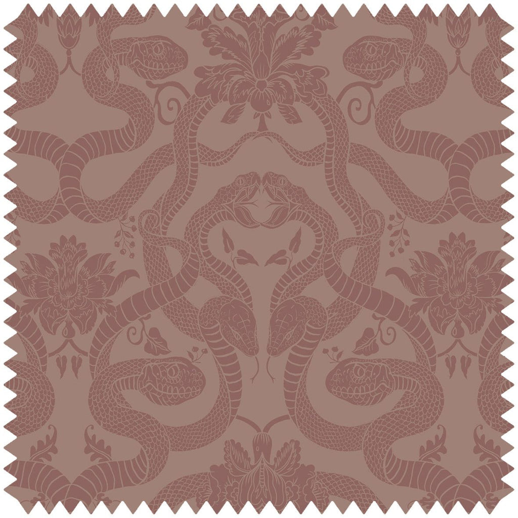 Anaconda Cut-Velvet Dusky-Pink, Sample