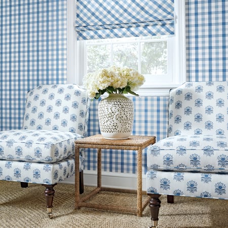 Saybrook Check, Light Blue