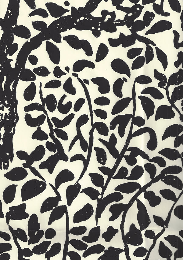 Arbre de Matisse Black on Off White Screen Printed | China Seas