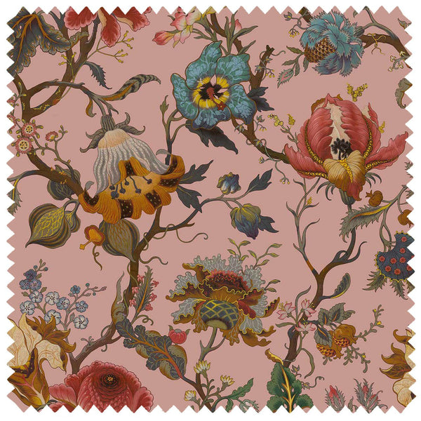 Artemis Velvet Blush, Yard Wallcoverings | Newwall
