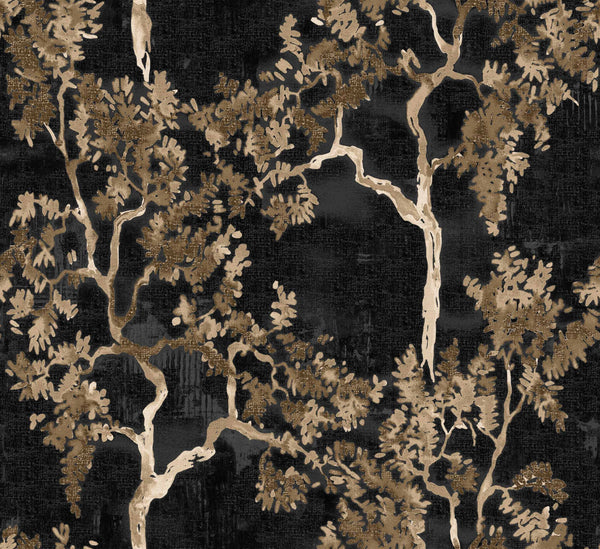 Willow Poem Onyx, Onyx Wallcoverings | Coordonné