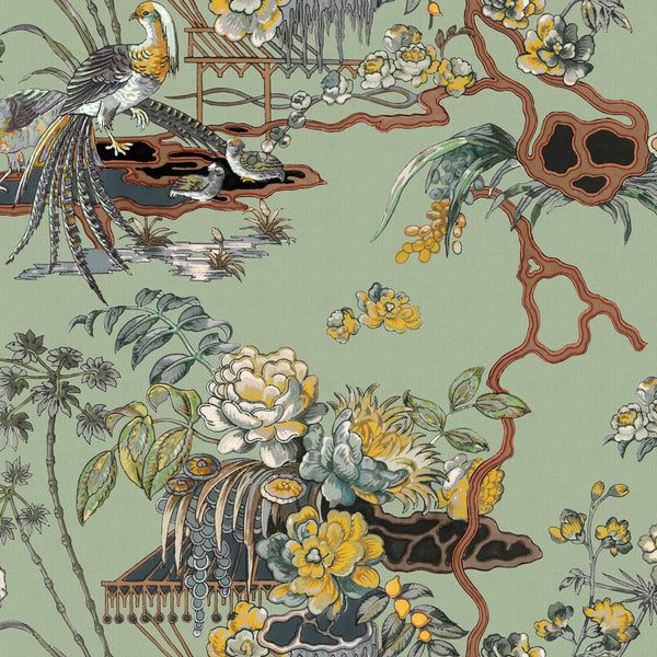 Sacred Pheasants Jade | Coordone Europe