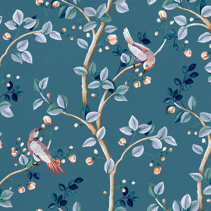 Birds Prosperity Sapphire | Coordone Europe