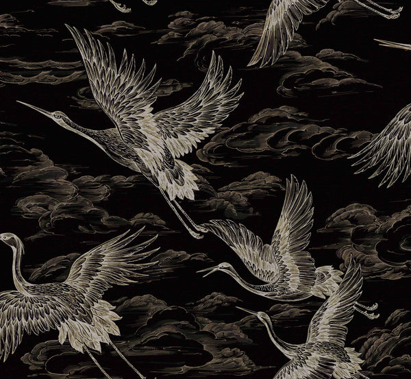 Imperial Ibis Onyx, Onyx Wallcoverings | Coordonné