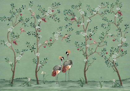 Crowned Crane Turquoise | Coordone Europe