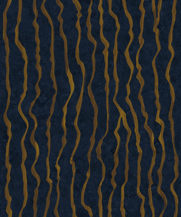 Calligraphy Lapislazuli, Lapislazuli Wallcoverings | Coordonné