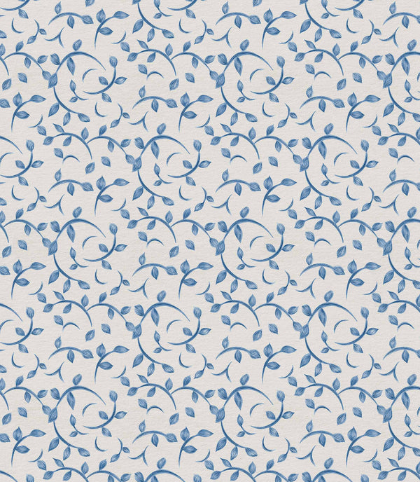 Twig Blue, Blue Wallcoverings | Coordonné