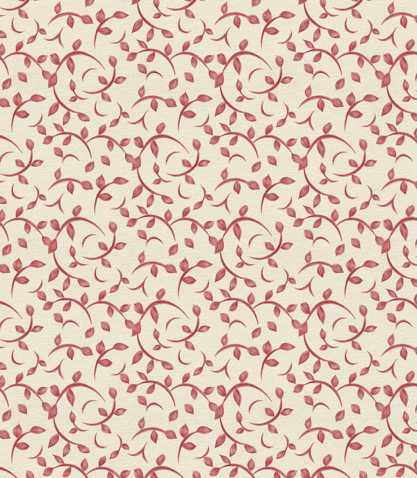 Twig Red, Red Wallcoverings | Coordonné