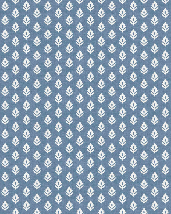 Clover Cobalt, Cobalt Wallcoverings | Coordonné