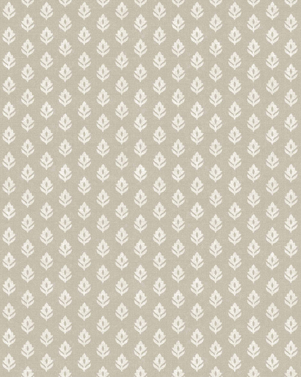 Clover Taupe, Taupe Wallcoverings | Coordonné