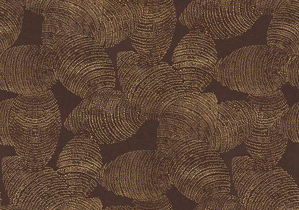 Rif Relief Coffee, Coffee Wallcoverings | Coordonné