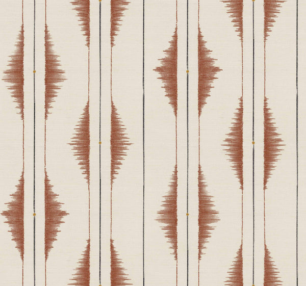 Azilal Embroidery Clay, Clay Wallcoverings | Coordonné
