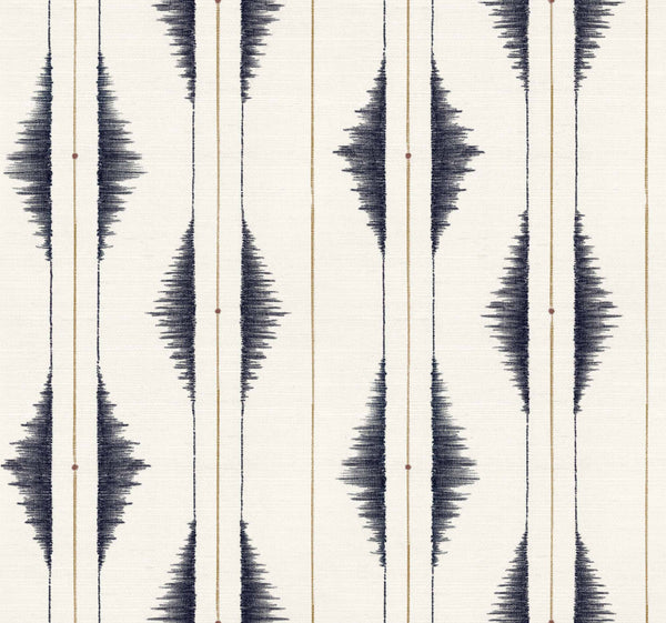 Azilal Embroidery Sky, Sky Wallcoverings | Coordonné
