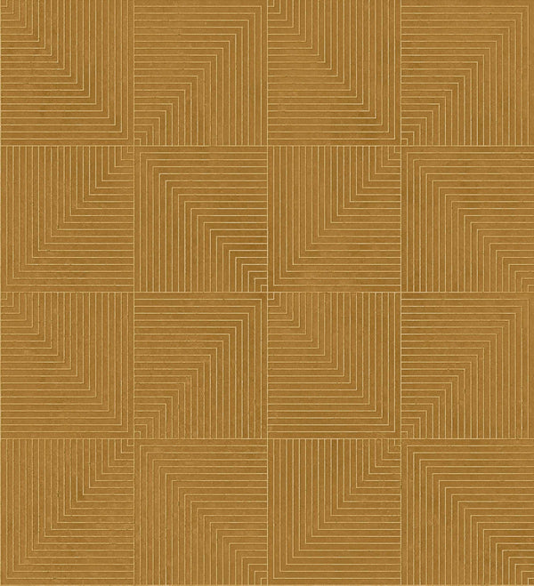 Tetragonal Curry, Curry Wallcoverings | Coordonné