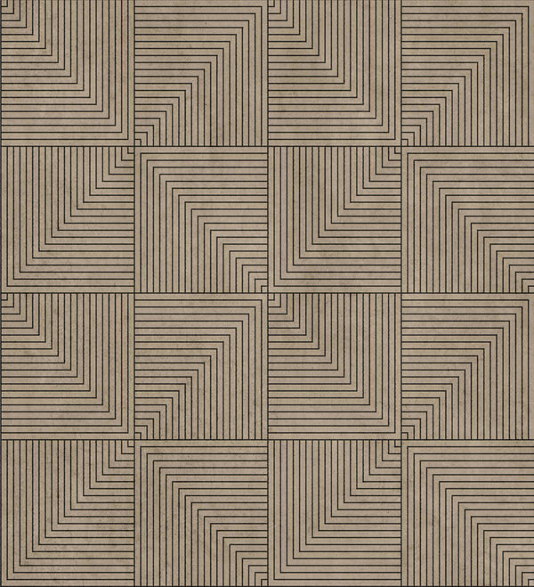 Tetragonal Mole, Mole Wallcoverings | Coordonné
