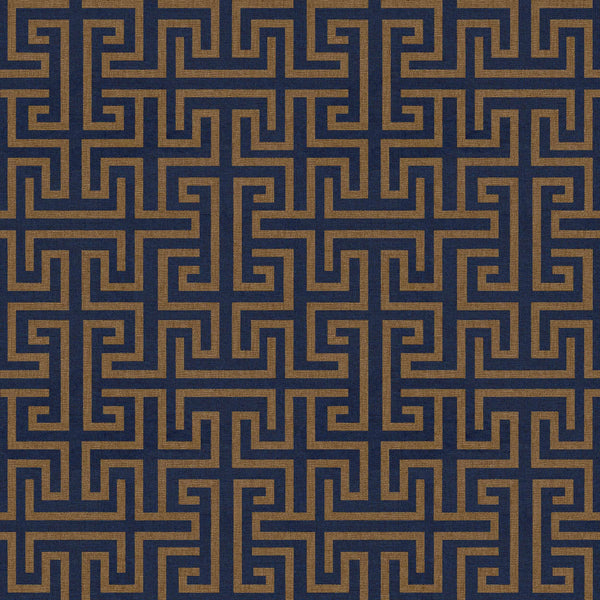 Maze Ultramarine, Ultramarine Wallcoverings | Coordonné