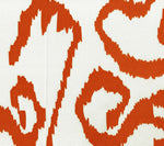 Orange on White