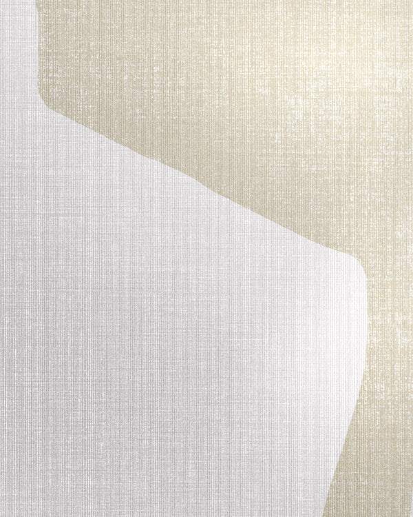 London All About Big Geo Warm Grey Wallcovering | Phillipe Romano