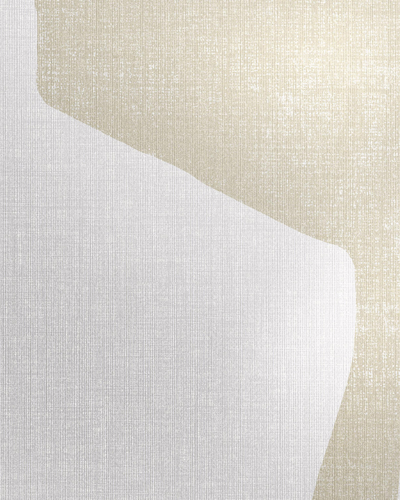 London All About Big Geo Warm Grey Wallcovering | Phillipe Romano