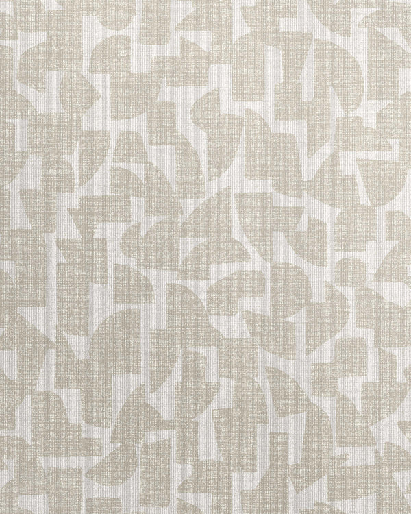 London All About Geo Chickpea Wallcovering | Phillipe Romano