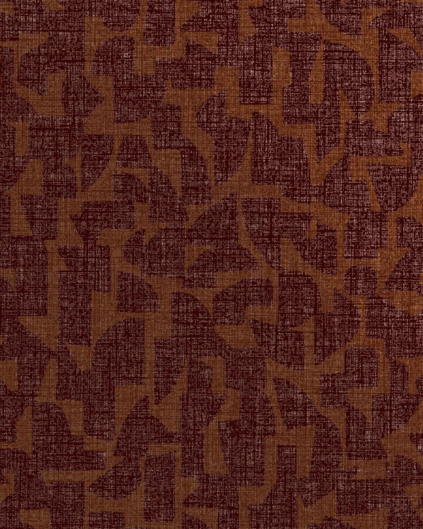 London All About Geo Ruby Wallcovering | Phillipe Romano