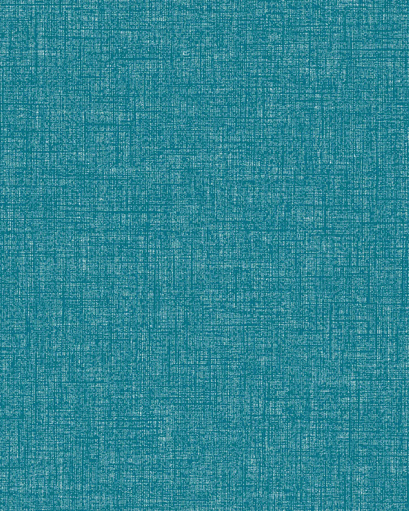 London All About Linen Deep Teal Wallcovering | Phillipe Romano