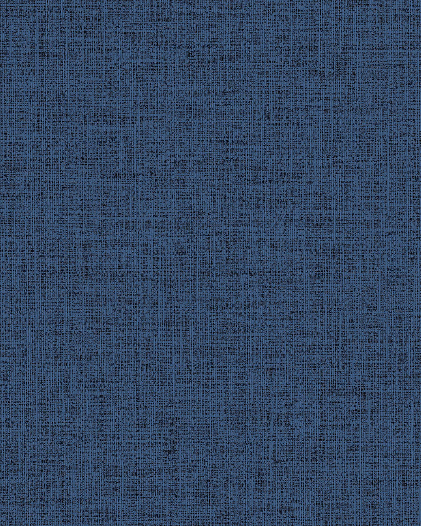 London All About Linen Royal Blue Wallcovering | Phillipe Romano