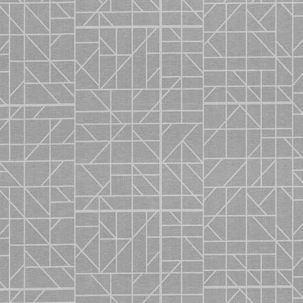 London Balancing Act Sincere Silver Wallcovering | Phillipe Romano