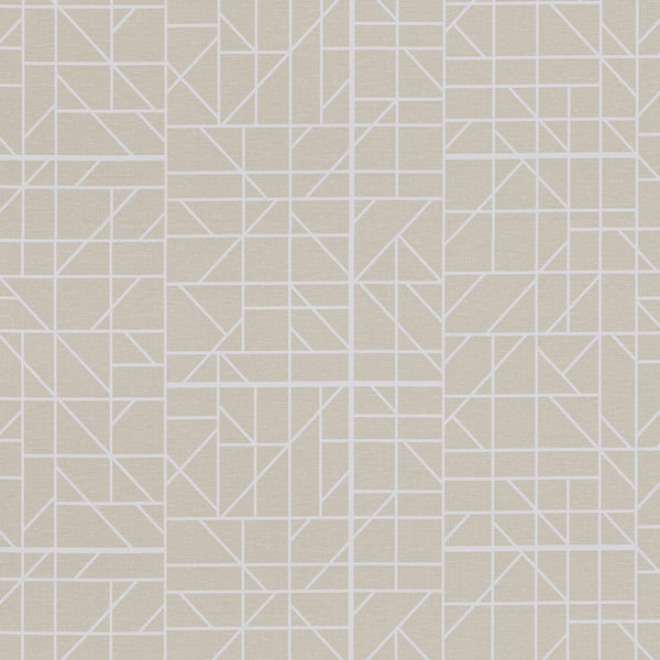 London Balancing Act Profound Beige Wallcovering | Phillipe Romano