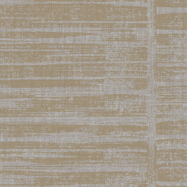 London Glamour Stripe Bronzed Stone Wallcovering | Phillipe Romano