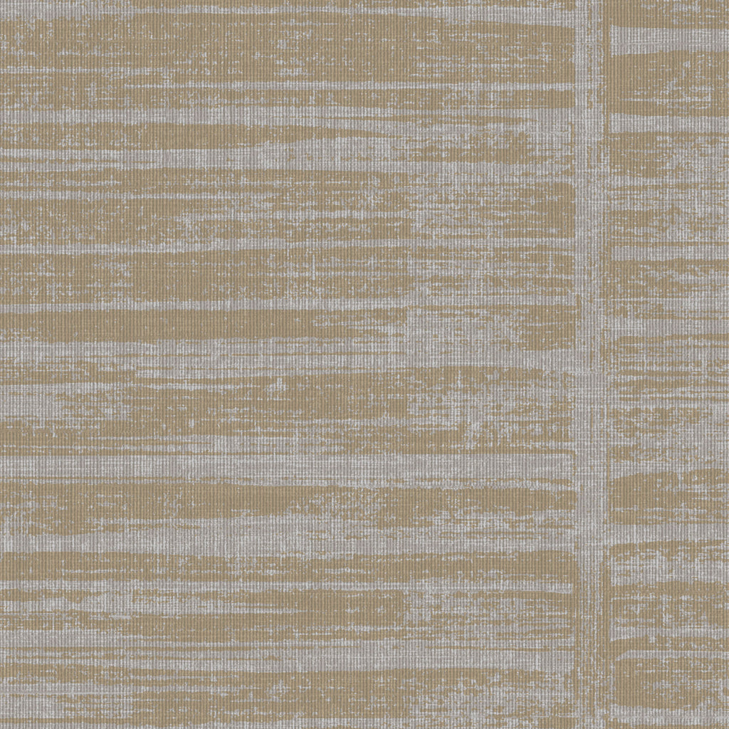 London Glamour Stripe Bronzed Stone Wallcovering | Phillipe Romano