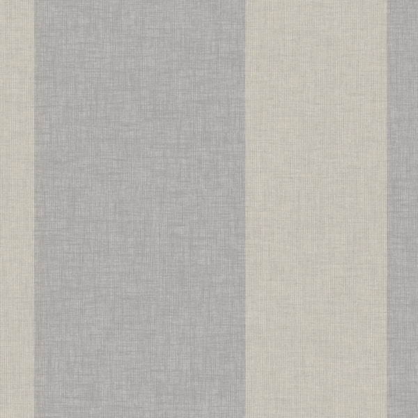 London Malta Mid Stripe Alloy Wallcovering | Phillipe Romano