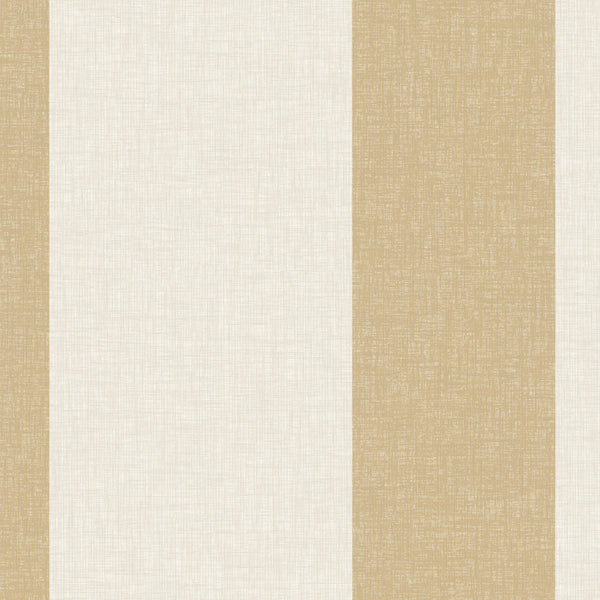 London Malta Mid Stripe Warm Pearl Wallcovering | Phillipe Romano