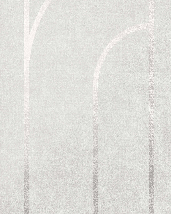 London Mylar Arches Sterling Shimmer Wallcovering | Phillipe Romano